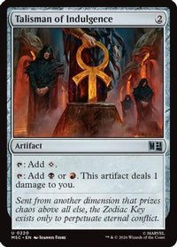 Talisman of Indulgence (Surge Foil) -  Foil (MSC-220) - Commander: Marvel Super Heroes