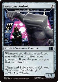 Awesome Android - Containment Construct (Surge Foil) -  Foil (MSC-284) - Commander: Marvel Super Heroes