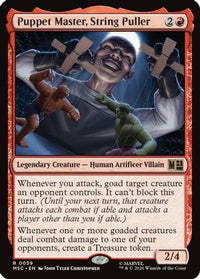 Puppet Master, String Puller (Surge Foil) -  Foil (MSC-059) - Commander: Marvel Super Heroes