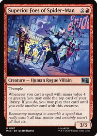 Superior Foes of Spider-Man -  (MSC-167) - Commander: Marvel Super Heroes