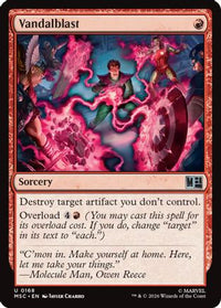 Vandalblast (Surge Foil) -  Foil (MSC-168) - Commander: Marvel Super Heroes
