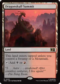 Dragonskull Summit (Surge Foil) -  Foil (MSC-238) - Commander: Marvel Super Heroes
