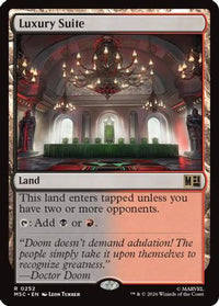 Luxury Suite (Surge Foil) -  Foil (MSC-252) - Commander: Marvel Super Heroes