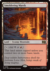 Smoldering Marsh -  (MSC-266) - Commander: Marvel Super Heroes