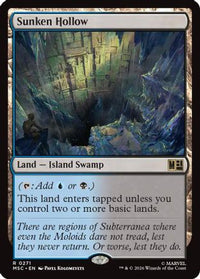 Sunken Hollow -  (MSC-271) - Commander: Marvel Super Heroes