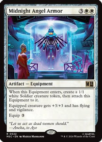 Midnight Angel Armor -  (MSC-022) - Commander: Marvel Super Heroes
