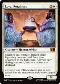 Loyal Retainers -  (MSC-136) - Commander: Marvel Super Heroes