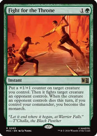 Fight for the Throne -  (MSC-065) - Commander: Marvel Super Heroes