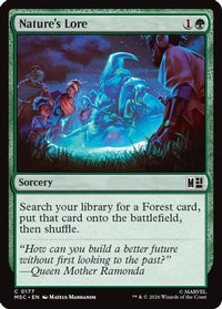 Nature's Lore -  (MSC-177) - Commander: Marvel Super Heroes