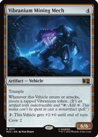 Vibranium Mining Mech -  (MSC-117) - Commander: Marvel Super Heroes