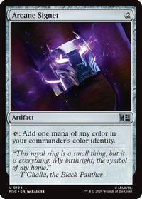 Arcane Signet (0194) -  (MSC-194) - Commander: Marvel Super Heroes