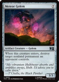 Meteor Golem -  (MSC-205) - Commander: Marvel Super Heroes