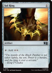 Sol Ring (0214) -  (MSC-214) - Commander: Marvel Super Heroes