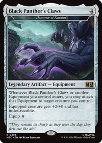 Black Panther's Claws - Hammer of Nazahn -  (MSC-286) - Commander: Marvel Super Heroes