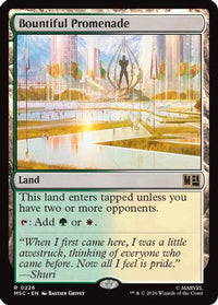 Bountiful Promenade -  (MSC-226) - Commander: Marvel Super Heroes
