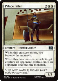 Palace Jailer (Surge Foil) -  Foil (MSC-140) - Commander: Marvel Super Heroes