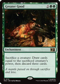 Greater Good (Surge Foil) -  Foil (MSC-174) - Commander: Marvel Super Heroes