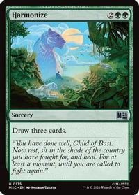 Harmonize (Surge Foil) -  Foil (MSC-175) - Commander: Marvel Super Heroes