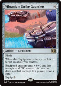 Vibranium Strike Gauntlets (Surge Foil) -  Foil (MSC-118) - Commander: Marvel Super Heroes