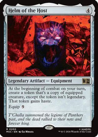 Helm of the Host (Surge Foil) -  Foil (MSC-200) - Commander: Marvel Super Heroes