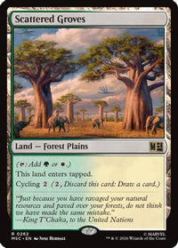 Scattered Groves (Surge Foil) -  Foil (MSC-262) - Commander: Marvel Super Heroes