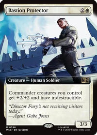 Bastion Protector (Extended Art) -  (MSC-296) - Commander: Marvel Super Heroes