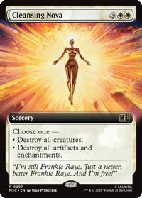 Cleansing Nova (Extended Art) -  Foil (MSC-297) - Commander: Marvel Super Heroes