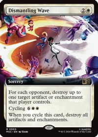 Dismantling Wave (Extended Art) -  Foil (MSC-300) - Commander: Marvel Super Heroes