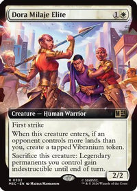 Dora Milaje Elite (Extended Art) -  (MSC-302) - Commander: Marvel Super Heroes