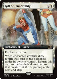 Gift of Immortality (Extended Art) -  (MSC-306) - Commander: Marvel Super Heroes
