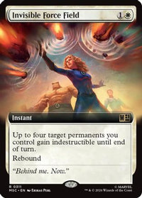 Invisible Force Field (Extended Art) -  (MSC-311) - Commander: Marvel Super Heroes
