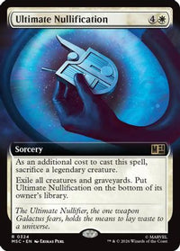 Ultimate Nullification (Extended Art) -  Foil (MSC-324) - Commander: Marvel Super Heroes