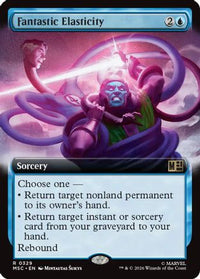 Fantastic Elasticity (Extended Art) -  (MSC-329) - Commander: Marvel Super Heroes