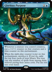 Glorious Purpose (Extended Art) -  (MSC-330) - Commander: Marvel Super Heroes