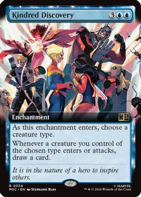 Kindred Discovery (Extended Art) -  (MSC-334) - Commander: Marvel Super Heroes