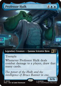 Professor Hulk (Extended Art) -  Foil (MSC-338) - Commander: Marvel Super Heroes