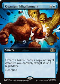 Quantum Misalignment (Extended Art) -  Foil (MSC-339) - Commander: Marvel Super Heroes