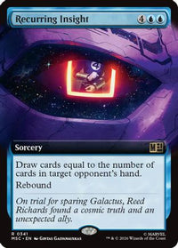 Recurring Insight (Extended Art) -  (MSC-341) - Commander: Marvel Super Heroes