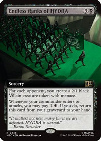 Endless Ranks of HYDRA (Extended Art) -  (MSC-348) - Commander: Marvel Super Heroes