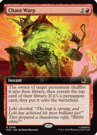 Chaos Warp (Extended Art) -  (MSC-359) - Commander: Marvel Super Heroes