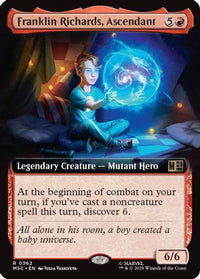 Franklin Richards, Ascendant (Extended Art) -  (MSC-362) - Commander: Marvel Super Heroes