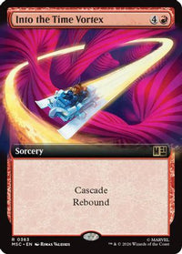 Into the Time Vortex (Extended Art) -  Foil (MSC-363) - Commander: Marvel Super Heroes
