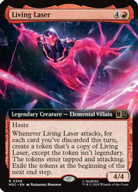 Living Laser (Extended Art) -  Foil (MSC-366) - Commander: Marvel Super Heroes
