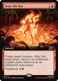 Seize the Day (Extended Art) -  (MSC-371) - Commander: Marvel Super Heroes