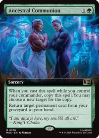 Ancestral Communion (Extended Art) -  (MSC-376) - Commander: Marvel Super Heroes