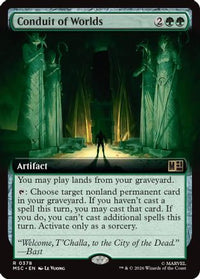 Conduit of Worlds (Extended Art) -  (MSC-378) - Commander: Marvel Super Heroes