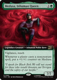 Medusa, Inhuman Queen (Extended Art) -  (MSC-383) - Commander: Marvel Super Heroes