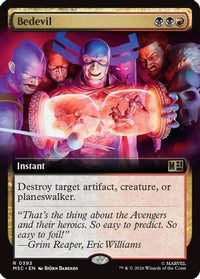 Bedevil (Extended Art) -  (MSC-393) - Commander: Marvel Super Heroes