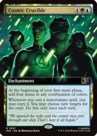 Cosmic Crucible (Extended Art) -  Foil (MSC-397) - Commander: Marvel Super Heroes