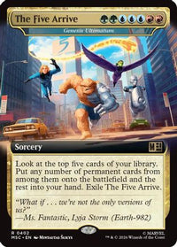 The Five Arrive - Genesis Ultimatum (Extended Art) -  (MSC-402) - Commander: Marvel Super Heroes